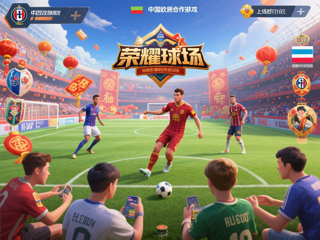以一款名为“荣耀球场”的中欧合作手游为例，这款游戏