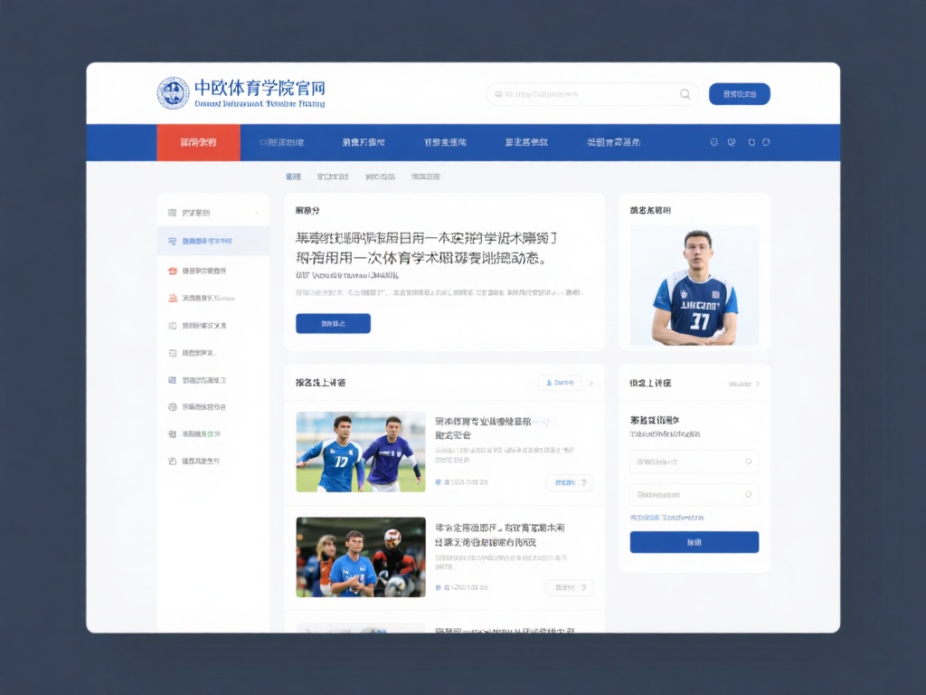 中欧体育学院官网带您走进体育学术殿堂 (中欧体育学院官网带您走进体育学术殿堂,探索无限可能) 官网在设计上也充分考虑了用户的需求。界面简洁明了,