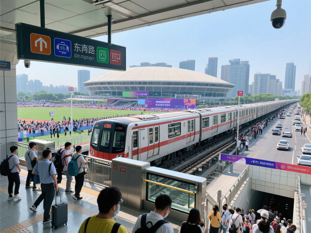 中欧体育馆周边交通与配套设施全解析 (中欧体育馆周边交通便利性与配套设施全面解析) 对于地铁爱好者来说,体育馆附近的地铁站更是出行利器