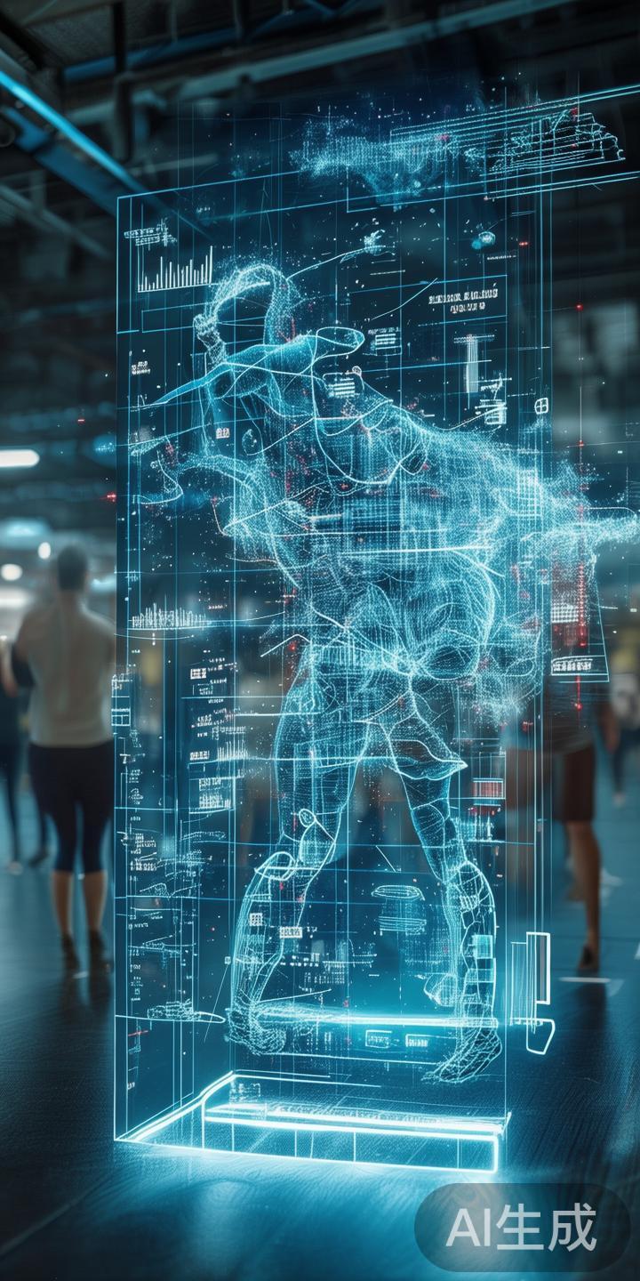 大数据分析：通过采集运动员的运动表现、身体状况、训